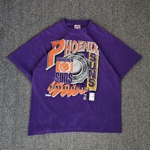 Trench Men's Phoenix Suns NBA Purple Graphic T-Shirt Size XL